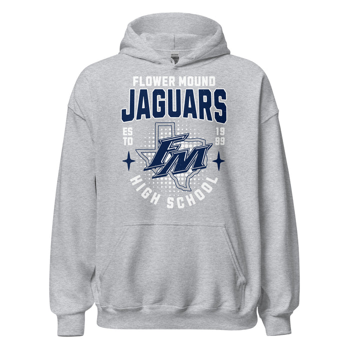Flower Mound High School Jaguars Sport Grey Classic Unisex Hoodie 204