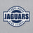 Close-up view of Flower Mound High School Jaguars Sport Grey Classic Unisex Hoodie 011