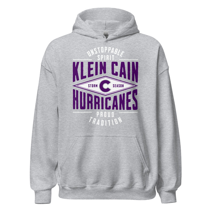 Klein Cain High School Hurricanes Sport Grey Classic Unisex Hoodie 210
