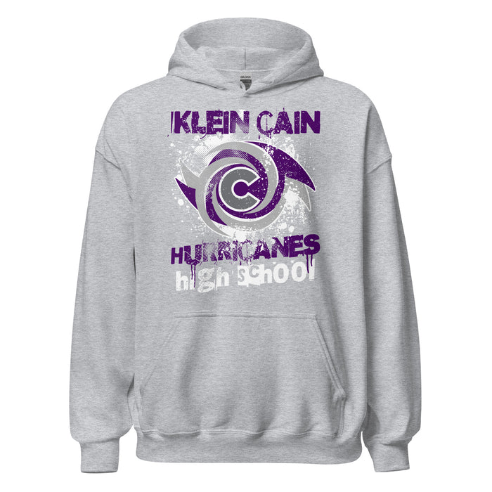 Klein Cain High School Hurricanes Sport Grey Classic Unisex Hoodie 205