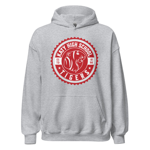 Katy High School Tigers Sport Grey Classic Unisex Hoodie 203