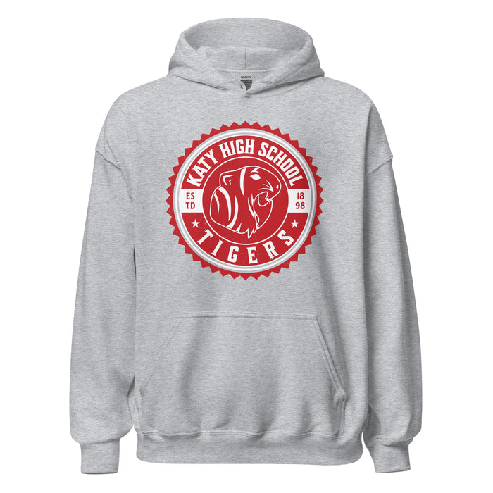 Katy High School Tigers Sport Grey Classic Unisex Hoodie 203