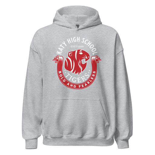 Katy High School Tigers Sport Grey Classic Unisex Hoodie 229