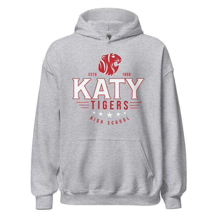 Katy High School Tigers Sport Grey Classic Unisex Hoodie 217