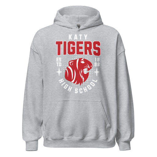 Katy High School Tigers Sport Grey Classic Unisex Hoodie 204