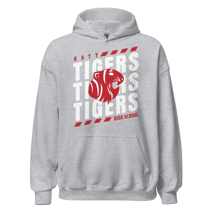 Katy High School Tigers Sport Grey Classic Unisex Hoodie 223