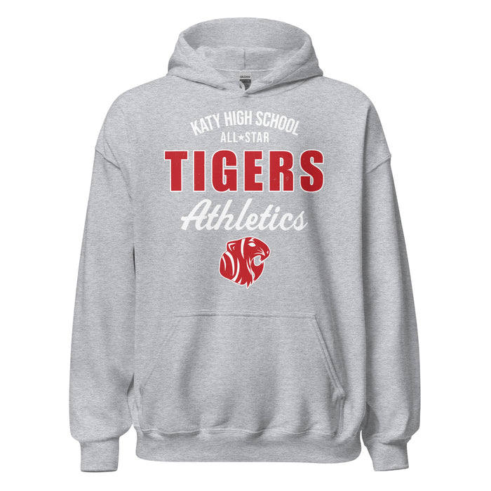 Katy High School Tigers Sport Grey Classic Unisex Hoodie 034