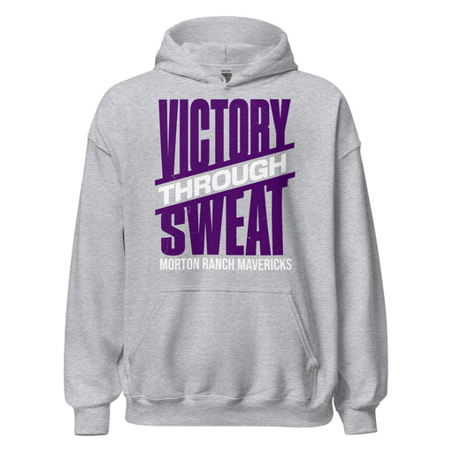 Morton Ranch High School Mavericks Grey Classic Unisex Hoodie 241