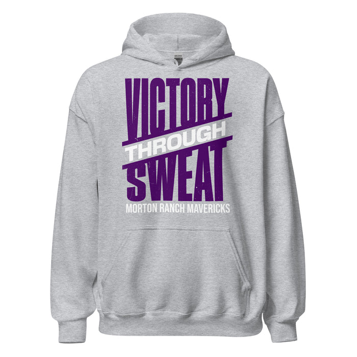Morton Ranch High School Mavericks Grey Classic Unisex Hoodie 241