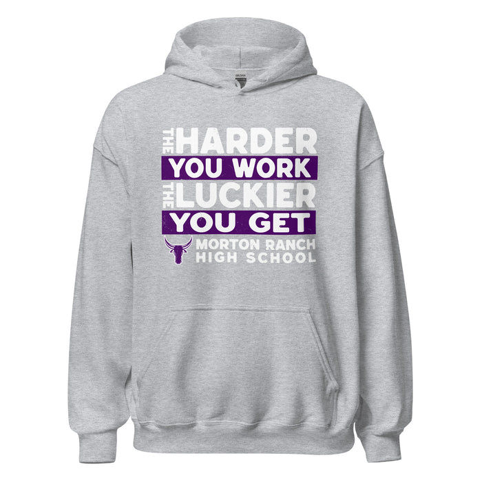 Morton Ranch High School Mavericks Grey Classic Unisex Hoodie 238