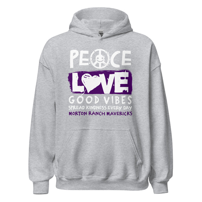 Morton Ranch High School Mavericks Grey Classic Unisex Hoodie 240