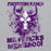 Close-up view of Morton Ranch High School Mavericks Grey Classic Unisex Hoodie 205