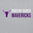 Close-up view of Morton Ranch High School Mavericks Grey Classic Unisex Hoodie 200