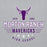 Close-up view of Morton Ranch High School Mavericks Grey Classic Unisex Hoodie 217