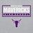 Close-up view of Morton Ranch High School Mavericks Grey Classic Unisex Hoodie 049