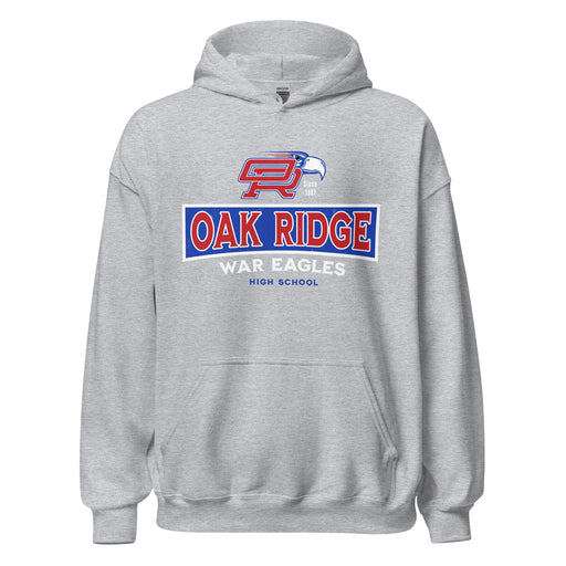 Oak Ridge High School War Eagles Grey Classic Unisex Hoodie 202
