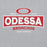 Close-up vie wof Odessa High School Bronchos Grey Classic Unisex Hoodie 202