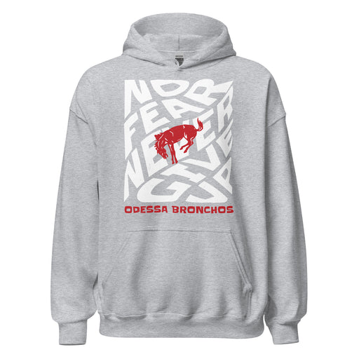Odessa High School Bronchos Grey Classic Unisex Hoodie 236