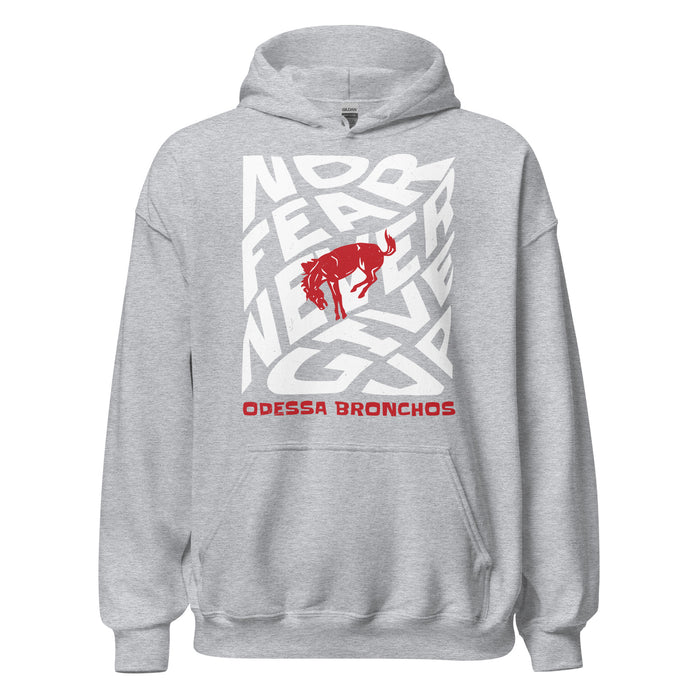 Odessa High School Bronchos Grey Classic Unisex Hoodie 236