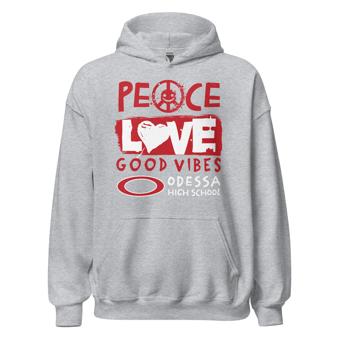 Odessa High School Bronchos Grey Classic Unisex Hoodie 240