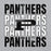 Close-up view of Permian High School Panthers Grey Classic Unisex Hoodies 233