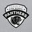 Close-up view of Permian High School Panthers Grey Classic Unisex Hoodies 221