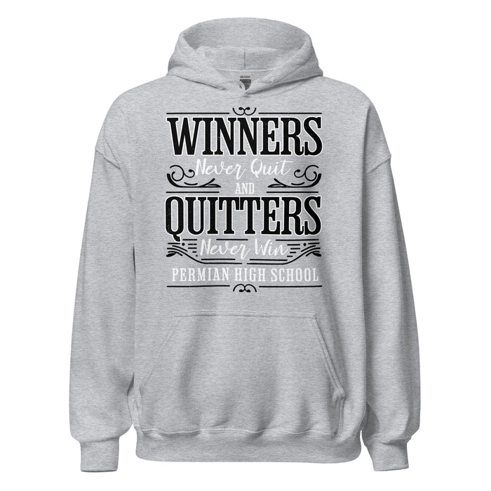 Permian High School Panthers Grey Classic Unisex Hoodies 237