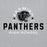 Close-up view of Permian High School Panthers Grey Classic Unisex Hoodies 222