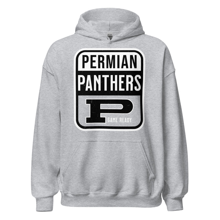 Permian High School Panthers Grey Classic Unisex Hoodie 001