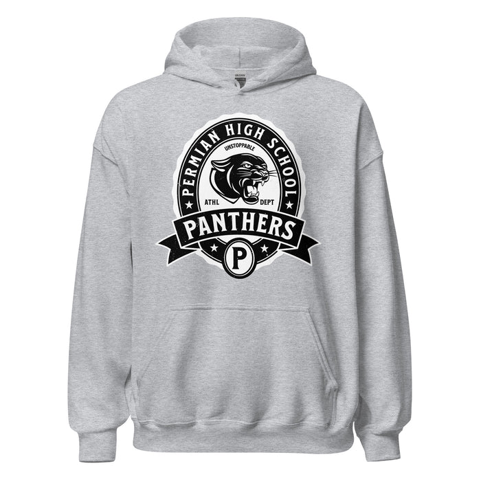 Permian High School Panthers Grey Classic Unisex Hoodie 212
