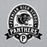 Close-up view of Permian High School Panthers Grey Classic Unisex Hoodie 212