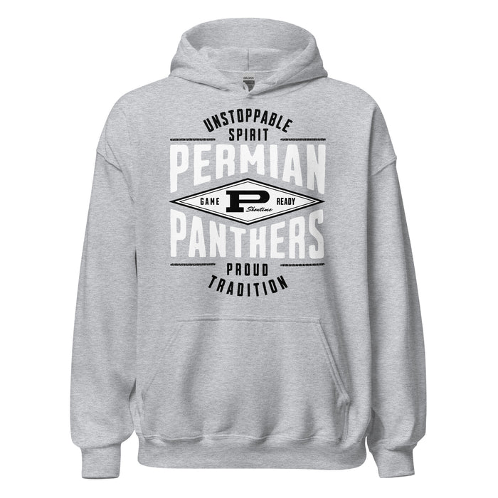 Permian High School Panthers Grey Classic Unisex Hoodie 210
