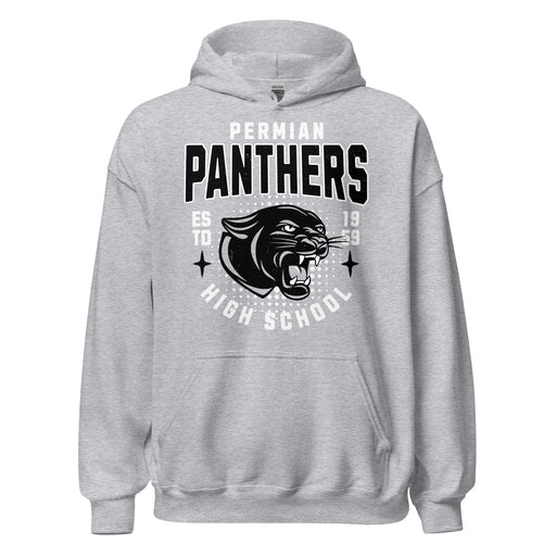 Permian High School Panthers Grey Classic Unisex Hoodie 204