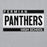Close-up view of Permian High School Panthers Grey Classic Unisex Hoodie 098