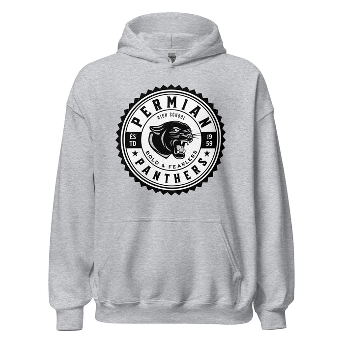 Permian High School Panthers Grey Classic Unisex Hoodie 203