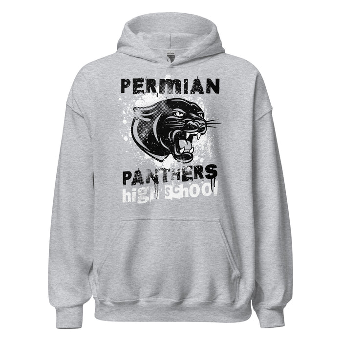 Permian High School Panthers Grey Classic Unisex Hoodie 205