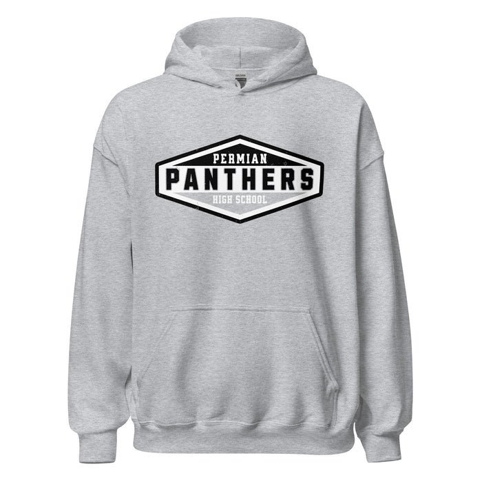 Permian High School Panthers Grey Classic Unisex Hoodie 009