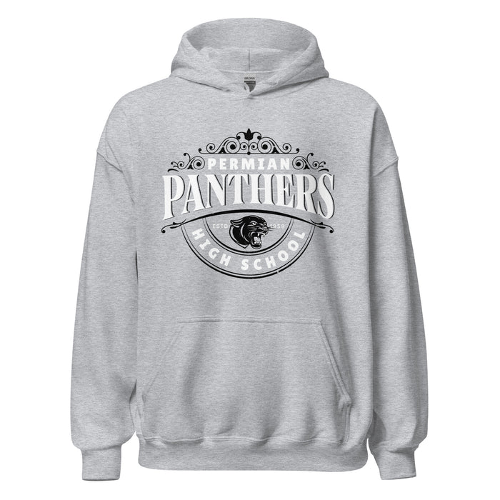 Permian High School Panthers Grey Classic Unisex Hoodie 211