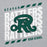 Close-up view of Reagan High School Rattlers Grey Classic Unisex Hoodie 223