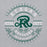 Close-up view of Reagan High School Rattlers Grey Classic Unisex Hoodie 201