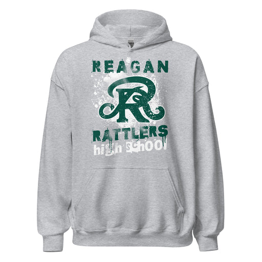 Reagan High School Rattlers Grey Classic Unisex Hoodie 205
