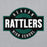 Close-up view of Reagan High School Rattlers Grey Classic Unisex Hoodie 011