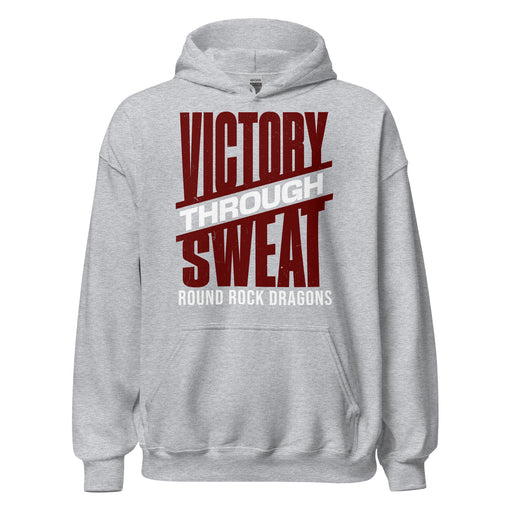 Round Rock High School Dragons Grey Classic Unisex Hoodie 241