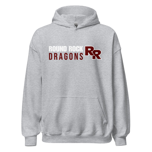Round Rock High School Dragons Grey Classic Unisex Hoodie 200
