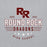 Close-up view of Round Rock High School Dragons Grey Classic Unisex Hoodie 217