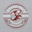 Close-up view of Round Rock High School Dragons Grey Classic Unisex Hoodie 201