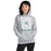 Woman wearing Spring High School Lions Grey Classic Unisex Hoodie 236