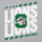 Close-up view of Spring High School Lions Grey Classic Unisex Hoodie 223