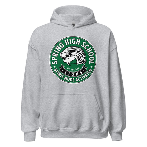 Spring High School Lions Grey Classic Unisex Hoodie 215