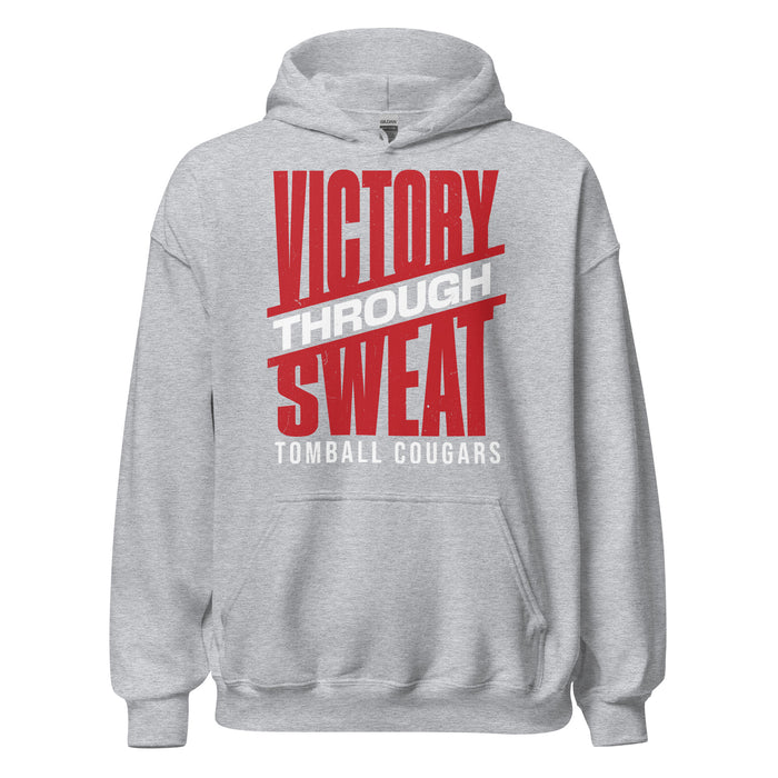 Tomball High School Cougars Grey Classic Unisex Hoodie 241